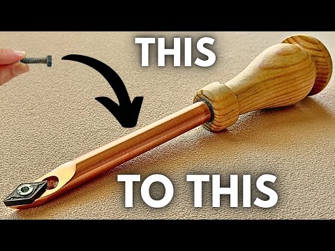I Made 5 Impossible Turning Tools From Scrap Metal!