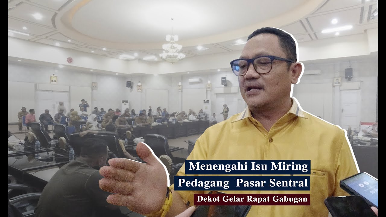 Menengahi Isu Miring Pedagang Pasar Sentral, DPRD Kota Gorontalo Gelar Rapat Gabungan Komisi
