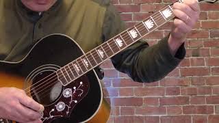 Reverend Gary Davis Guitar Lesson   Cinncinati Flow Rag REVISED Part 1