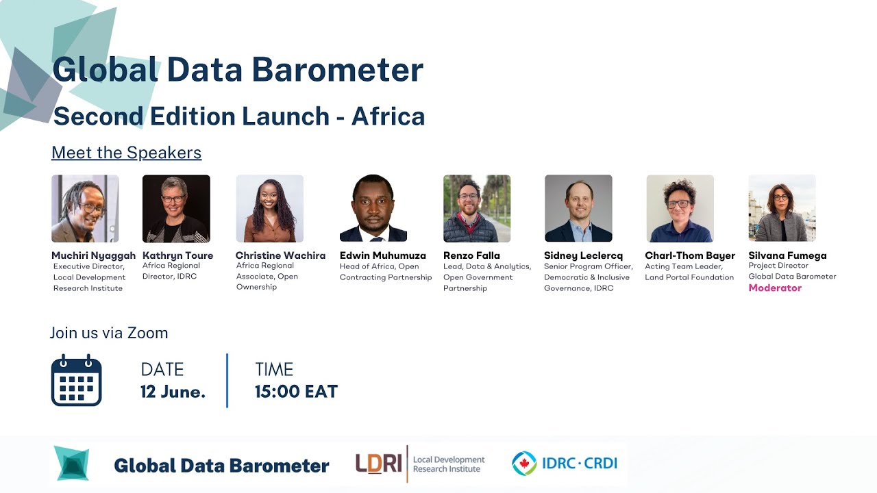 Global Data Barometer Africa Launch 2025 | Data Governance & Insights from Across the Continent
