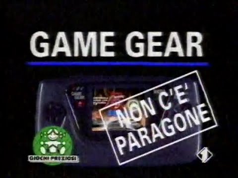 Sega Game Gear - Pubblicità Italiana con Jerry Calà (1993)