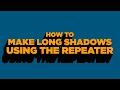 How to Make Long Shadows Using the Repeater - Adobe After Effects Tutorial