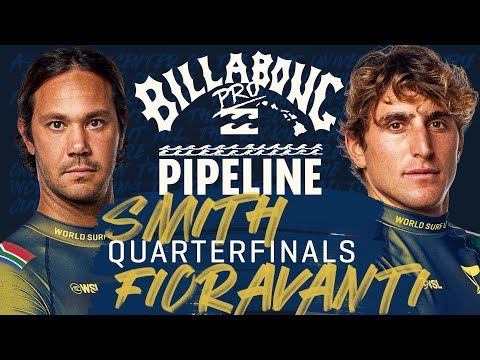 Jordy Smith vs Leonardo Fioravanti | Billabong Pro Pipeline 2023 - Quarterfinals Heat Replay