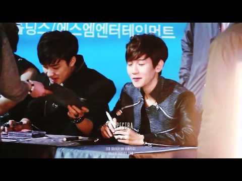 120428(HD)EXO-K Incheon Fansigning Event- super cutee Baekhyun^_^
