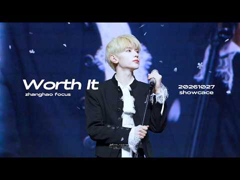 [4K]261027 'Worth It' AND2BLE showcase 장하오 Fancam