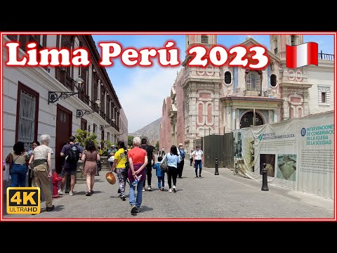 Lima Perú 🇵🇪 | Así luce la Peatonalización en el Jirón Lampa 🚶 | Centro de Lima | Enero 2023