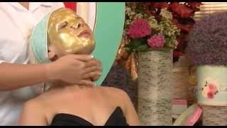 PLEŤOVÁ MASKA s živým kolagenem, zlatem, vitaminy A, B3, E - 6 ks v balení 