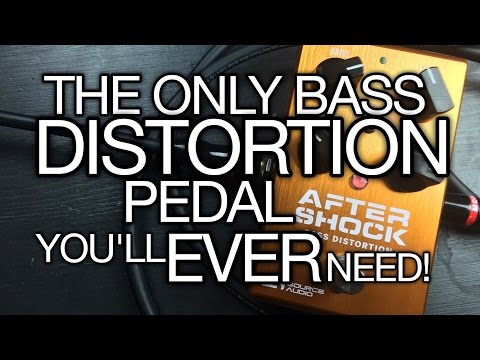 Source Audio Aftershock Bass Distortion Guitar Pedal image 8
