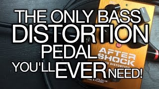 Video thumbnail for The Only Bass Distortion Pedal You'll Ever Need! - Source Audio AfterShock Bass Distortion by Adam Aarts