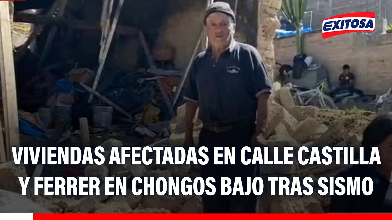 🔴🔵 Damnificados en Chongos Bajo claman por ayuda tras sufrir pérdidas materiales por sismo