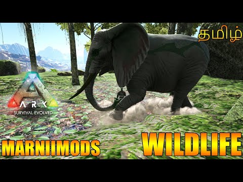 Ark WildLife Mod | MarniiMods WildLife | Ark Survival Evolved Tamil | SFG | Road To 5k | Elephant |