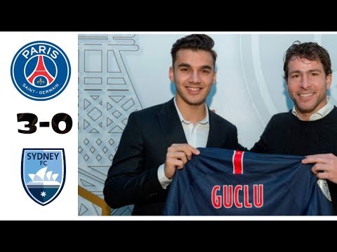 Paris Saint German 3-0 Sydney All Goals & Highlights (Metehan Güçlü İlk Golünü Atıyor)