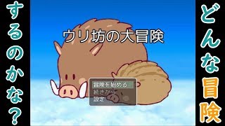 【実況】どんな冒険するのかな？？【ウリ坊の大冒険】