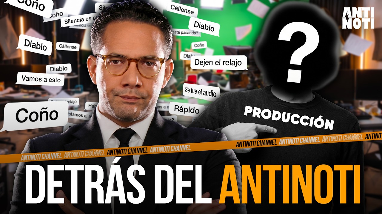 2 HORAS PELEANDO POR UN CHISTE: EL DETRÁS DE CÁMARAS DEL ANTINOTI