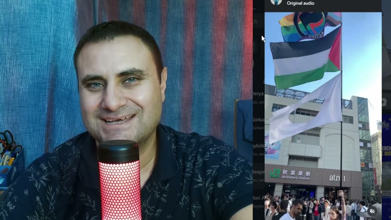 CY - Japonya'da Japon Bayrağına Zarar Veren Hırtlar