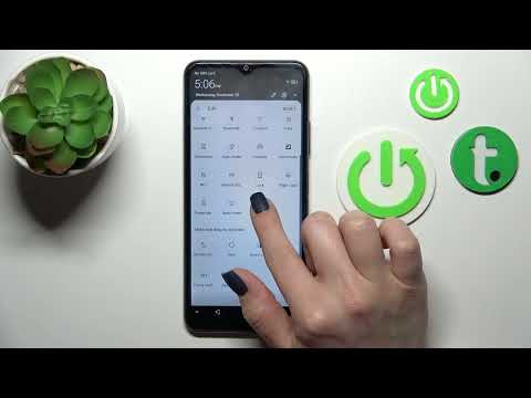 How to Edit Notification Panel Shortcuts on ZTE Blade A71 - Adjust Shortcut Icons