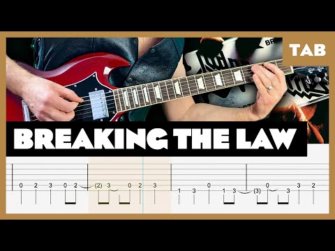 Judas Priest - Breaking the Law - Guitar Tab | Lesson | Cover | Tutorial