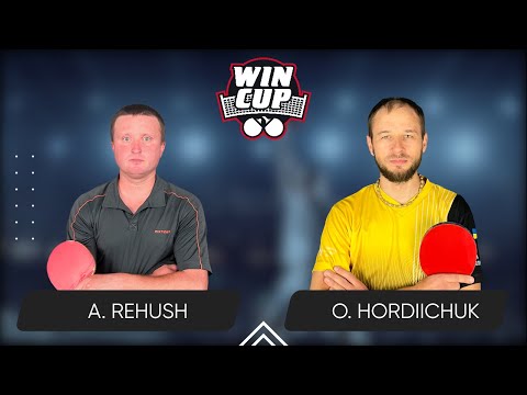 14:30 Andrii Rehush - Oleksandr Hordiichuk West 3 WIN CUP 31.07.2024 | Table Tennis WINCUP