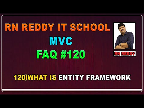 MVC FAQ#120 What is Entity framework?