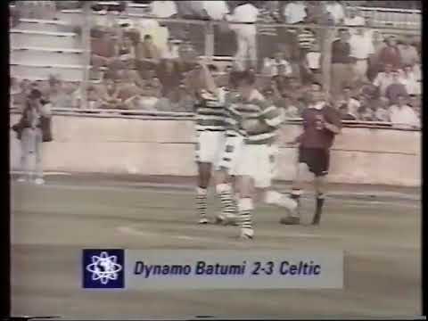 Dinamo Batumi v Celtic European Cup Winners Cup 1st Round 1st Leg 14-09-1995