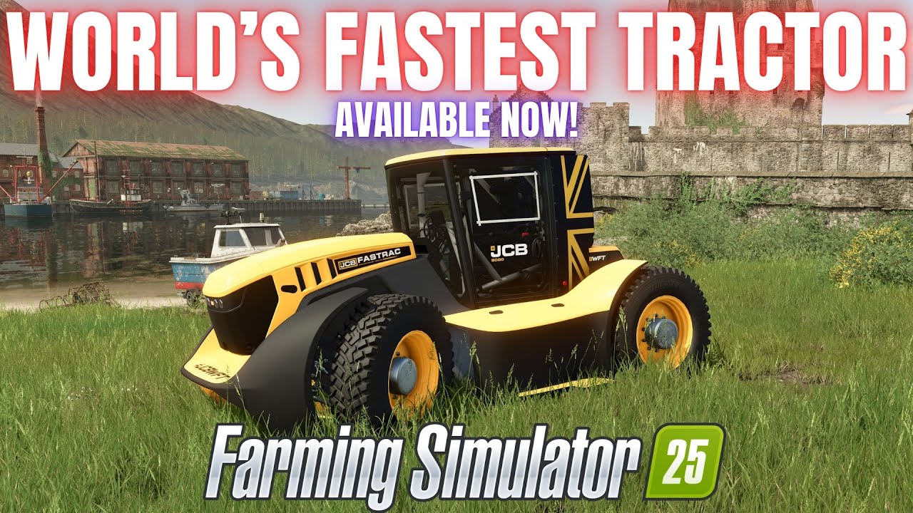 LOOKING AT THE WORLD'S FASTEST TRACTOR! - Farming Simulator 25