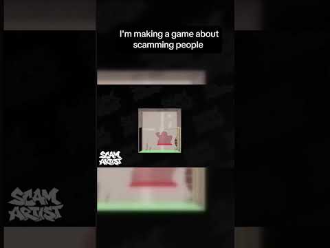I made a video game about scamming people #gamedev  #gaming
