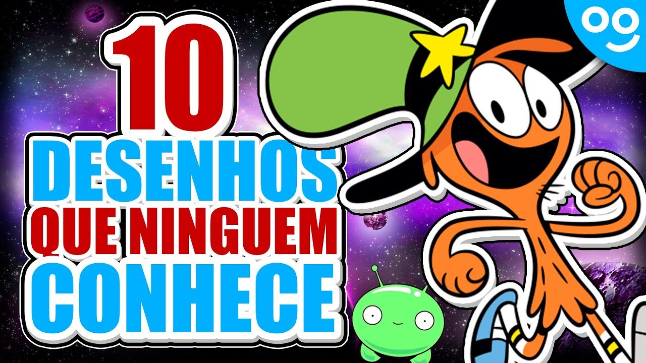 OS 10 DESENHOS QUE NINGUÉM CONHECE