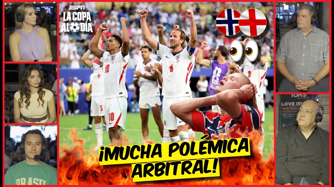 INGLATERRA AVANZA a los SEMIFINALES con MUCHA POLÉMICA. ESPERA a ARGENTINA o SUIZA | La Copa Al Día