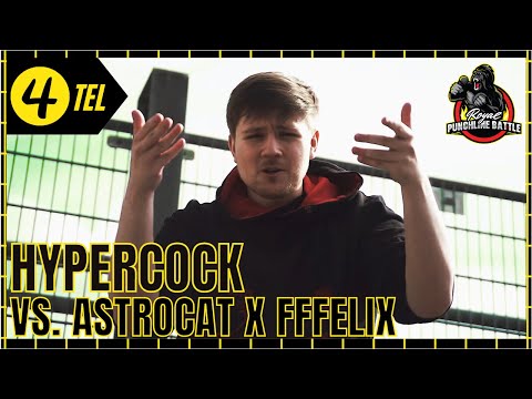 Hypercock vs. Astrocat x FFFelix - 4tel-Finale HR (prod. by  Semargl) I Video Battle Rap Turnier
