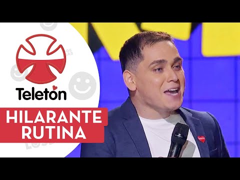 "DISCAPACILAIS"😂 Lucho Miranda had everyone in stitches with his routine at Teletón 2021