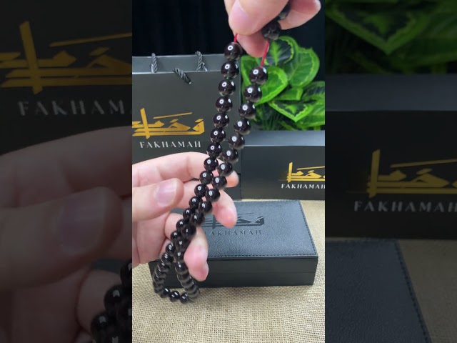 سبحة مسكي اسود