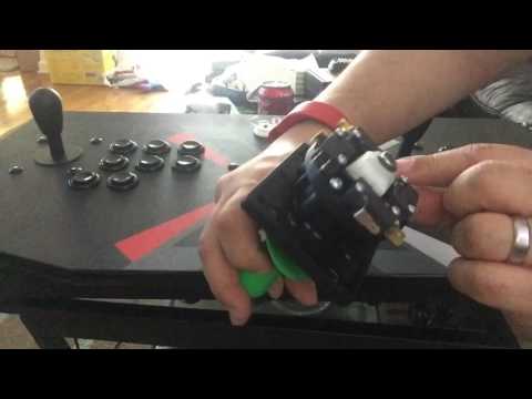 Xarcade joystick replacement with IL euro sticks
