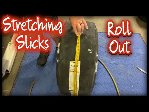 Stretching Mickey Thompson Slicks