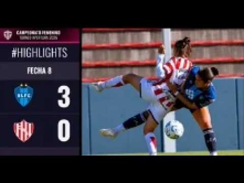 San Luis 3-0 Unión. Fecha 8. Primera División Femenino