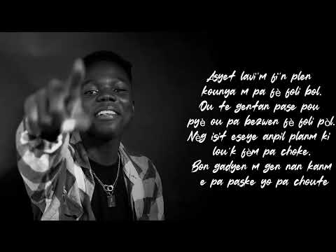 ALE DI YO M LA_TI NÈG ELITE LA (OFFICIAL LYRICS VIDEO)