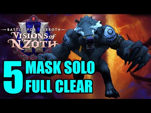 5-Mask Solo Full-Clear Stormwind Guardian Druid