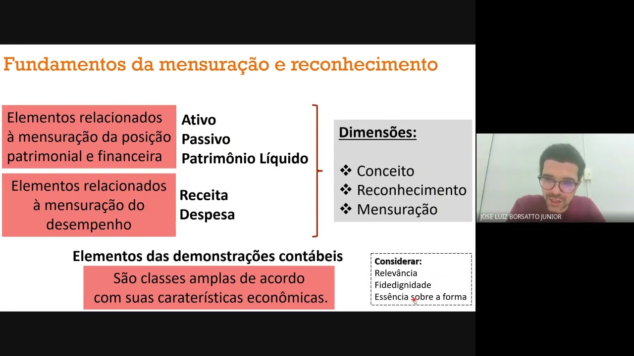 GETP Teoria da Contabilidade 2022 Elementos Patrimoniais, financeiros e de desempenho
