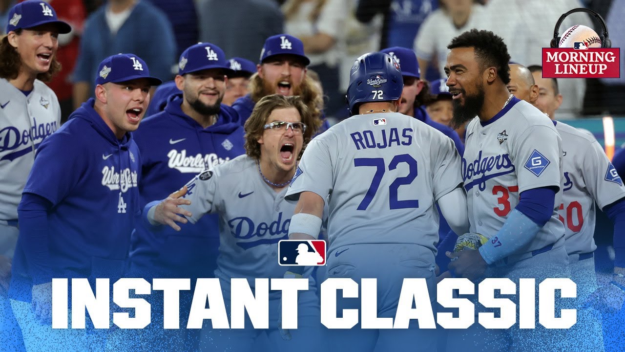 Dodgers win INSTANT CLASSIC 2025 #WorldSeries Game 7! | Morning Lineup (MLB Daily Recap)