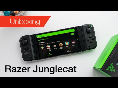 Razer Junglecat dvipusis žaidimų valdiklis, Juodas video