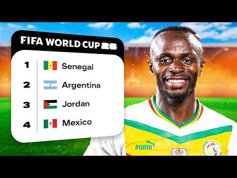 I Banned Every European Nation from the World Cup...