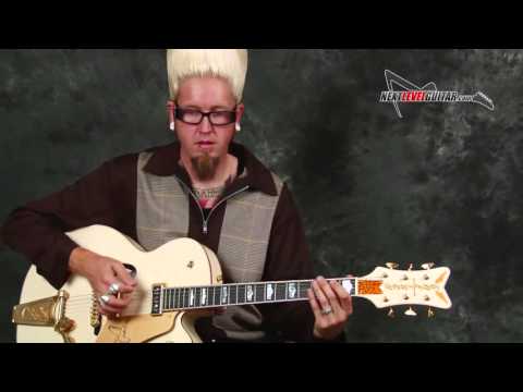 Learn Beginner Surf Rockabilly guitar lesson picking techniques and easy licks and rhythms