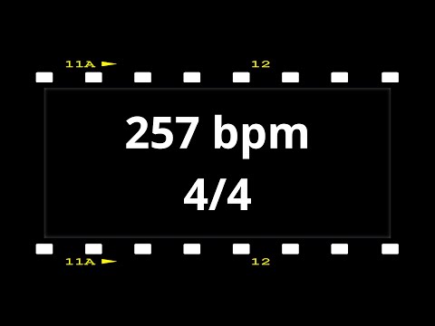 4/4 Metronome - 257 BPM 🎵