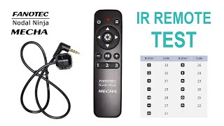 IR Remote Test – MECHA C1 and C2 Controllers