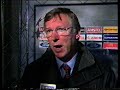 Juventus V Manchester United Alex Ferguson's Halftime Interview 1999