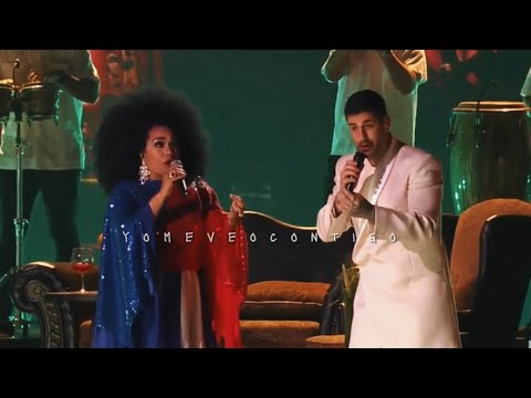 PAN PARA YOLANDA (CON LETRA) - Melendi, Aymee Nuviola - Premios Lo Nuestro, Miami.