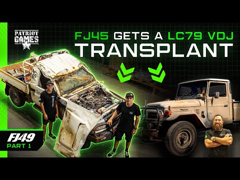 FJ49 Part 1 - FJ45 gets an LC79 VDJ Transplant!