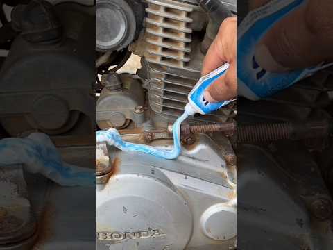Make Your Bike Engine Look Brand New for Just 20 Rupees!