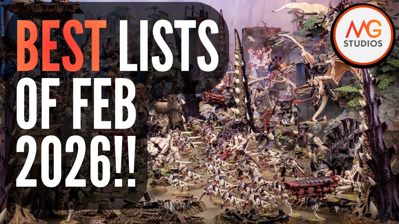 BEST Tyranid Lists of February 2026 | Warhammer 40k 10th Ed