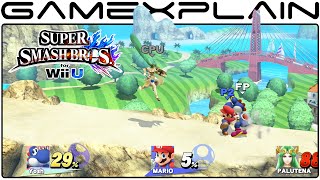 Smash Bros Wii U: Wuhu Island (1080p Direct Feed Gameplay)