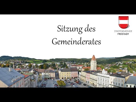 Gemeinderatssitzung der Stadt Freistadt am 12.12.2022